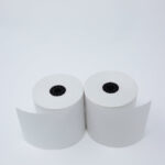 2 1/4” x 85’ Thermal Roll Paper - 1/2”ID - 50 rolls/case